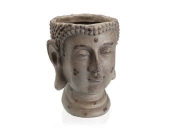 Virágcserép Gyanta (21,5 x 27 x 23 cm) Buddha