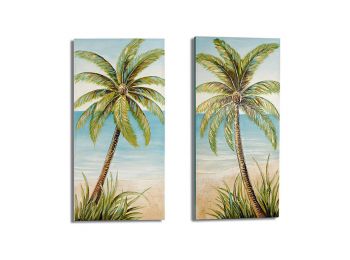 Vászon Palm Tree Vászon (3 x 120 x 60 cm)
