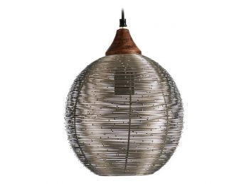 Mennyezeti Lámpa Fém nikkel  28 x 33 x 28 cm