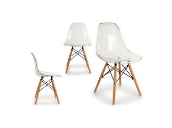 Étkezőszék Átlátszó (53 x 82 x 47 cm)