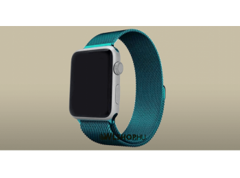 Apple Watch órához Milanese fém szíj 38/40 mm méretben - Kék
