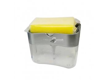 Mosogatószer adagoló (ezüst)