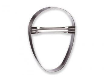 10,5 cm-es tojás alakú süti kiszúró