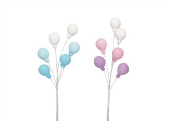 Cukor lufi beszúró tortadísz