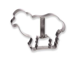 Nagy méretű bárány alakú süti kiszúró