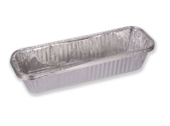 5 db 30*10 cm szögletes eldobható aluminium sütőtálca