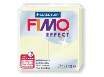 Gyurma, 57 g, égethető, FIMO Effect, sötétben világít