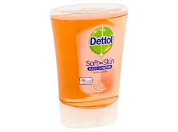 Folyékony szappan utántöltő, 250 ml, DETTOL, grapefruit 
