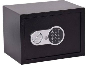 Lemezszekrény, elektronikus zár, 17,3 l, 250x350x250 mm, K