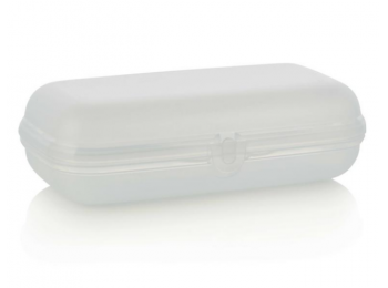 Átlátszó hosszú uzsidoboz Tupperware