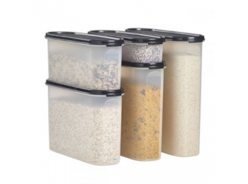 Nagy Mindent Bele szett fekete tetővel Tupperware