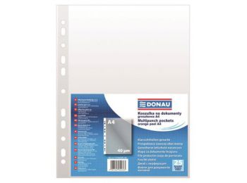 Genotherm, lefűzhető, A4, 40 mikron, narancsos felület, D