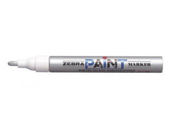 Lakkmarker, 3 mm, ZEBRA Paint marker, ezüst (TZ51026)