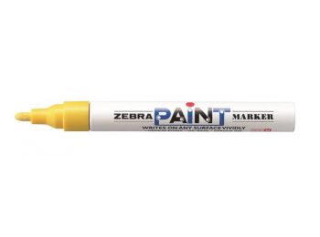 Lakkmarker, 3 mm, ZEBRA Paint marker, sárga (TZ51015)