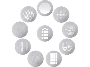 Aputure 10 Gobo készlet