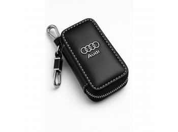 Műbőr Audi kulcstartó