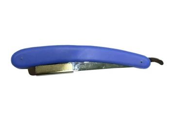 EF-ES hagyományos félpengés kék borotva