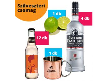 Szilveszteri Russian vodka csomag ajándék bögrével