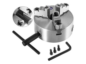 Sanou HB-6369 Acél Önközpontosító Esztergatokmány 3-po