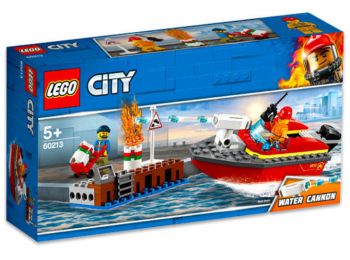 LEGO City 60213 - Tűz a dokknál