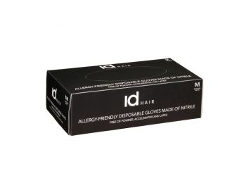 ID Hair nitril gumikesztyű lila M, 150 db