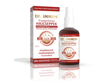 Dr.Immun: Fűszeres Hajcseppek Hajnövesztő, hajerősítő összetevőkkel