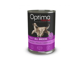 Visán Optimanova Dog Adult Chicken&Rice kutya konzerv 4
