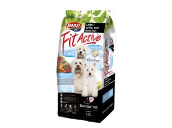 Panzi FitActive Adult WhiteDogs Bárány&Alma Kutyatáp 1,5 kg