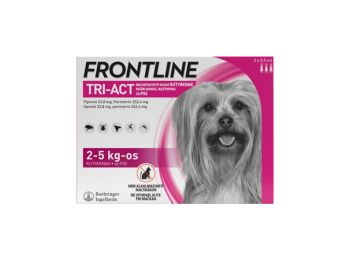 Frontline Tri-Act SpotOn Kutya XS 2-5 kg 3 pipetta/doboz