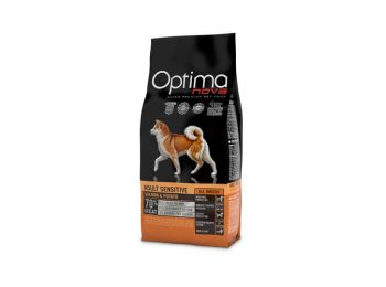 Visán Optimanova Dog Adult Sensitive Salmon&Potato 12 kg