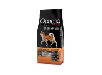 Visán Optimanova Dog Adult Sensitive Salmon&Potato kuty