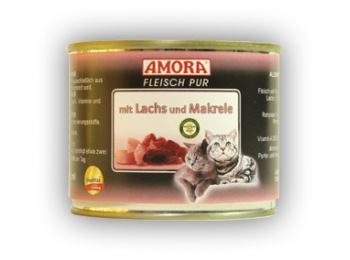 Amora FL.pur Katze 200g Lazac&Makréla