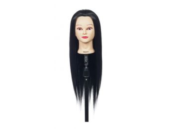 Sibel Jessy gyakorló babafej szintetikus hajból, 50-60 cm