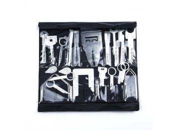 Autórádió telepítő, és kiemelő készlet