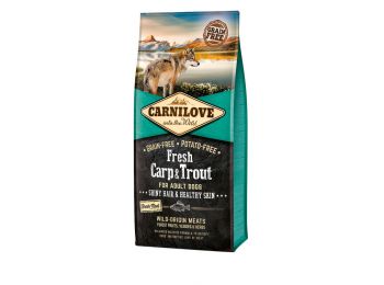 CarniLove Fresh Adult Dog ponty & pisztráng - Hair & Healthy Skin kutyatáp 12 kg
