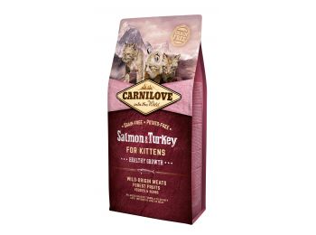 CarniLove Cat Kitten Lazac & pulyka – Healthy Growth m