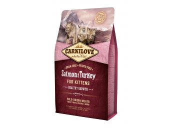 CarniLove Cat Kitten Lazac & pulyka – Healthy Growth macskatáp 2 kg