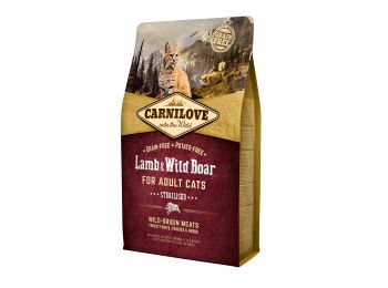 CarniLove Cat Adult Bárány & vaddisznó – Sterilised