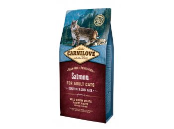 CarniLove Cat Adult Lazac – Sensitive & Long Hair macs