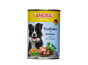 Amora Sensitive Konzerv 400g Pulyka&Zöldség