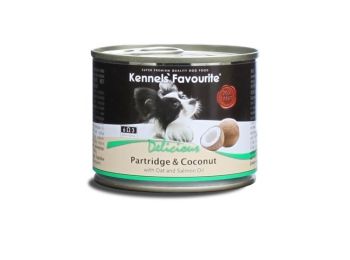 Kennels' Favourite Luxury Partridge&Coconut konzerv 200 