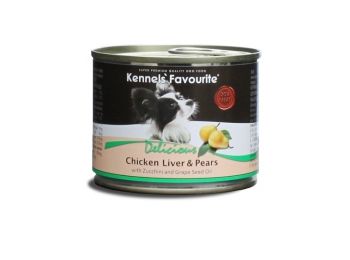Kennels' Favourite Luxury Chicken Liver&Pears konzerv 20