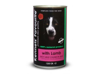 Kennels' Favourite Lamb konzerv eledel 1200 g  - ÚJ CSOMAGO