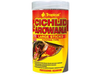 Tropical Cichlid&Arowana Large Sticks 250 ml, dobozos
