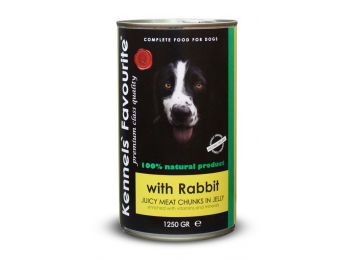 Kennels' Favourite Rabbit konzerv eledel 1200 g  - ÚJ CSOMA