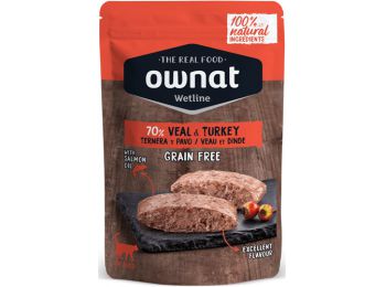 Ownat Cat Wetline Veal & Turkey 85 g