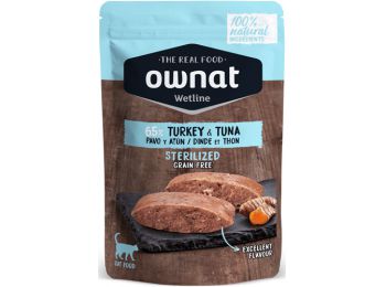 Ownat Cat Wetline Sterilized Turkey & Tuna 85 g