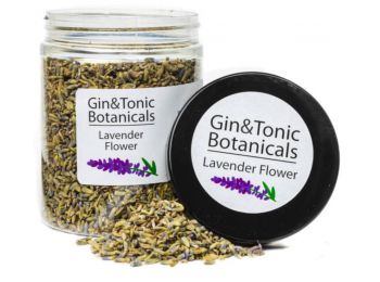 Gin Tonic botanicals közepes tégelyben, levendula virág 3