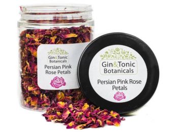 Gin Tonic botanicals közepes tégelyben, perzsa rózsa szir