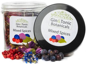 Gin Tonic botanicals osztott tégelyben 4 fajta fűszerrel 35 gr